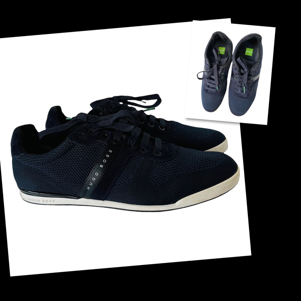 HUGO BOSS © Green Spacit Navy Blue Sneakers